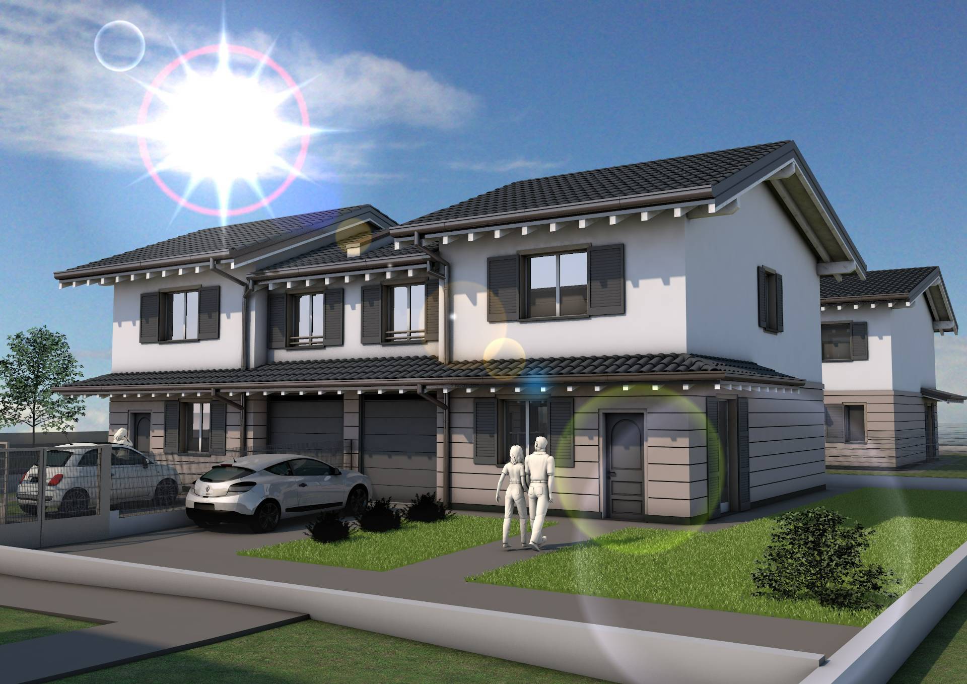 Villetta Bifamiliare a Caravaggio