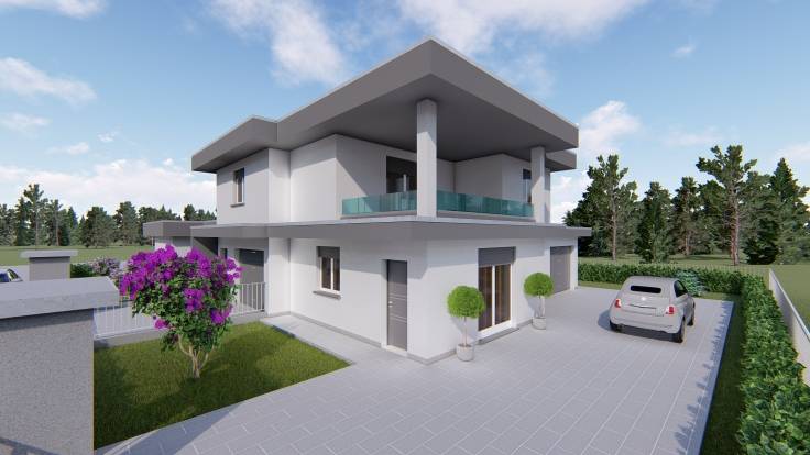 Villetta Bifamiliare a Ciserano